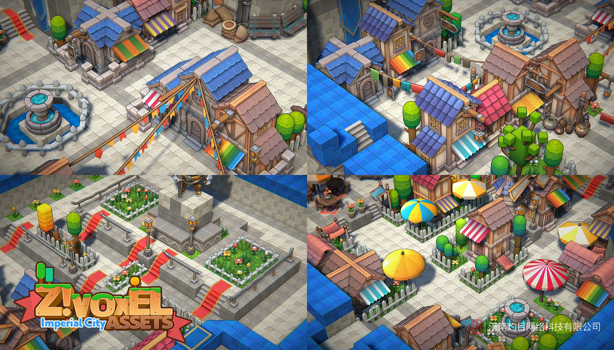 Z ! Voxel Assets - Imperial City gallery image 11