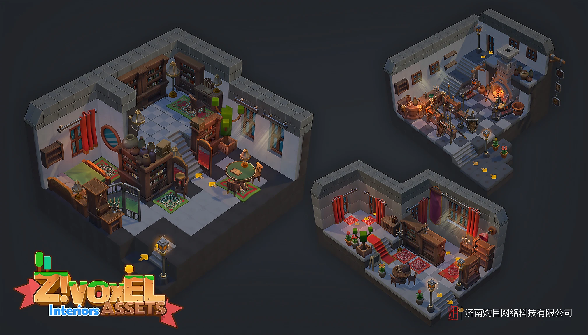 Z ! Voxel Assets - Interiors gallery image 9