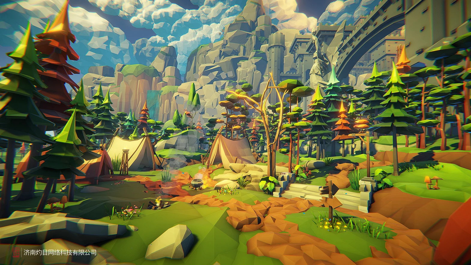 Z! Low Poly Medieval Environment gallery image 9