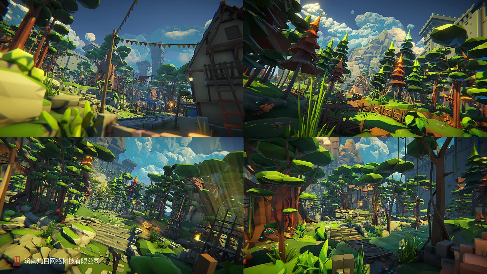 Z! Low Poly Medieval Environment gallery image 6