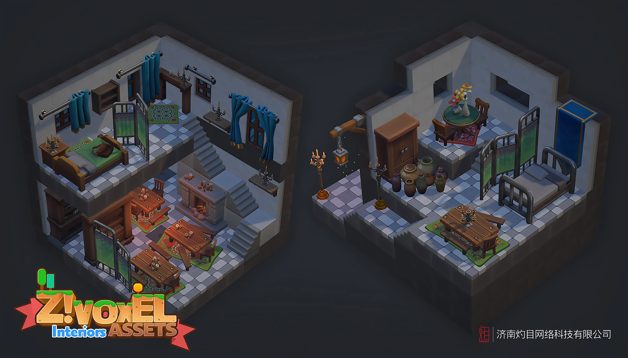 Z ! Voxel Assets - Interiors gallery image 6