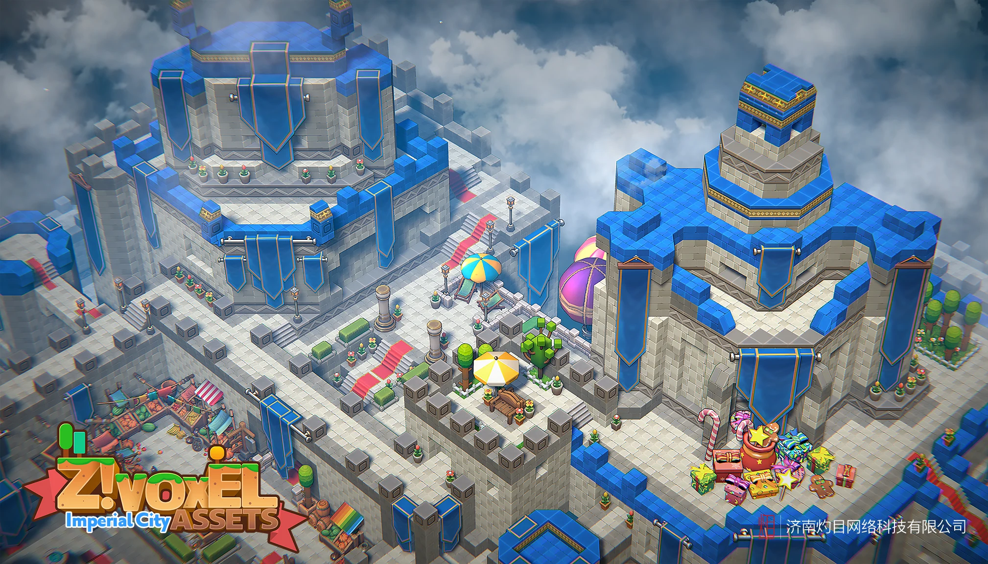 Z ! Voxel Assets - Imperial City gallery image 6