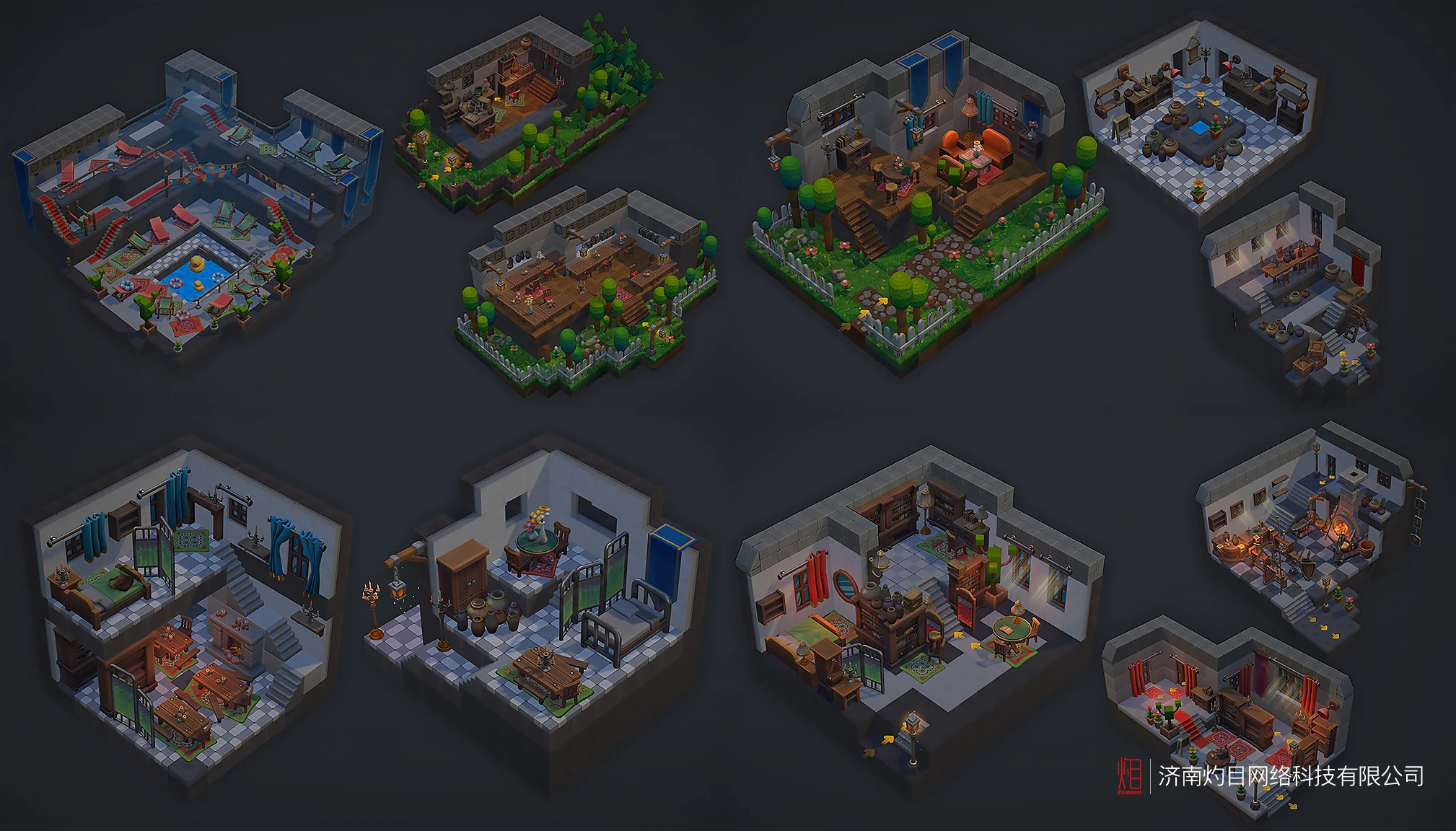 Z ! Voxel Assets - Imperial City gallery image 29