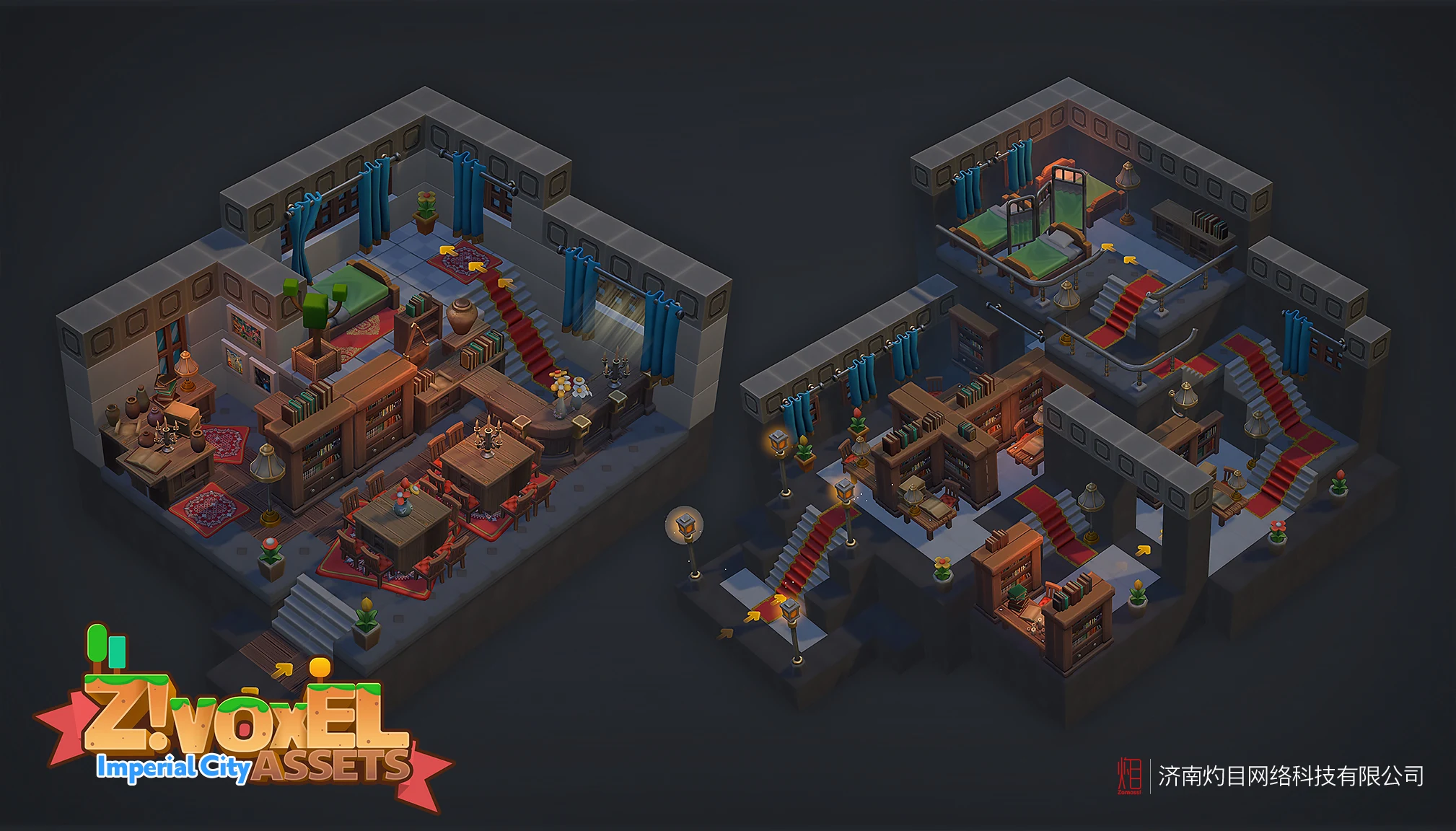 Z ! Voxel Assets - Imperial City gallery image 25
