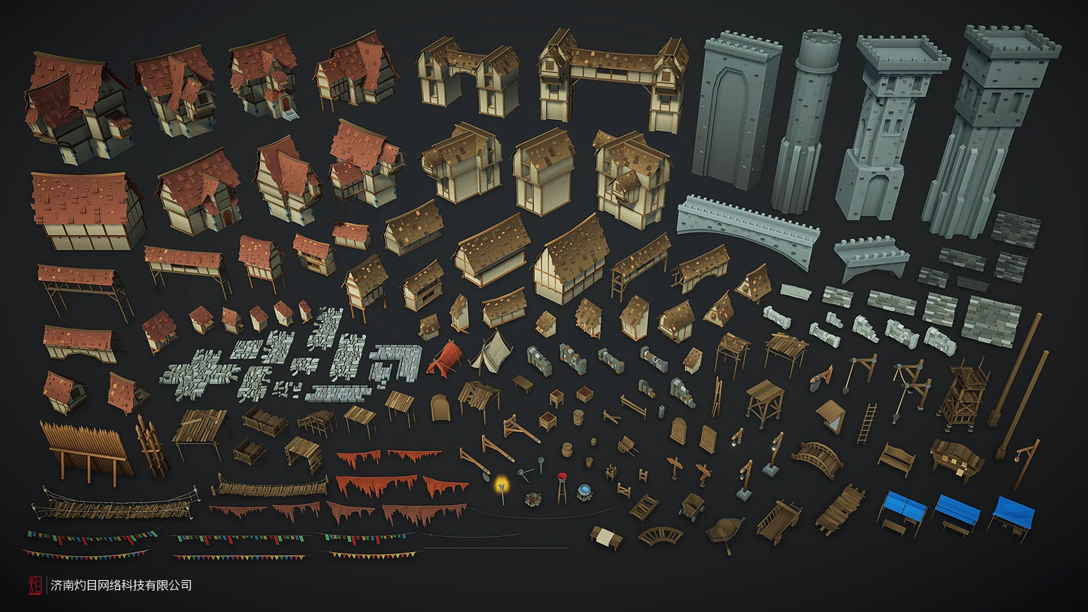 Z! Low Poly Medieval Environment gallery image 12