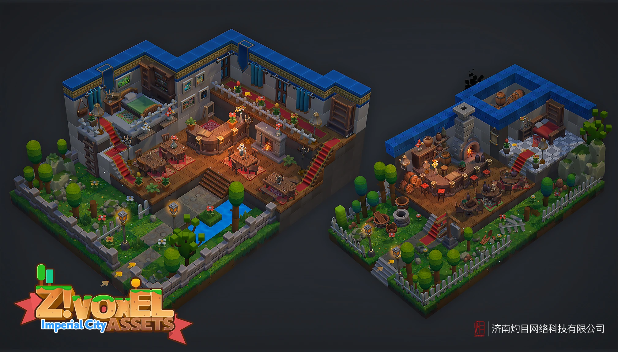 Z ! Voxel Assets - Imperial City gallery image 24