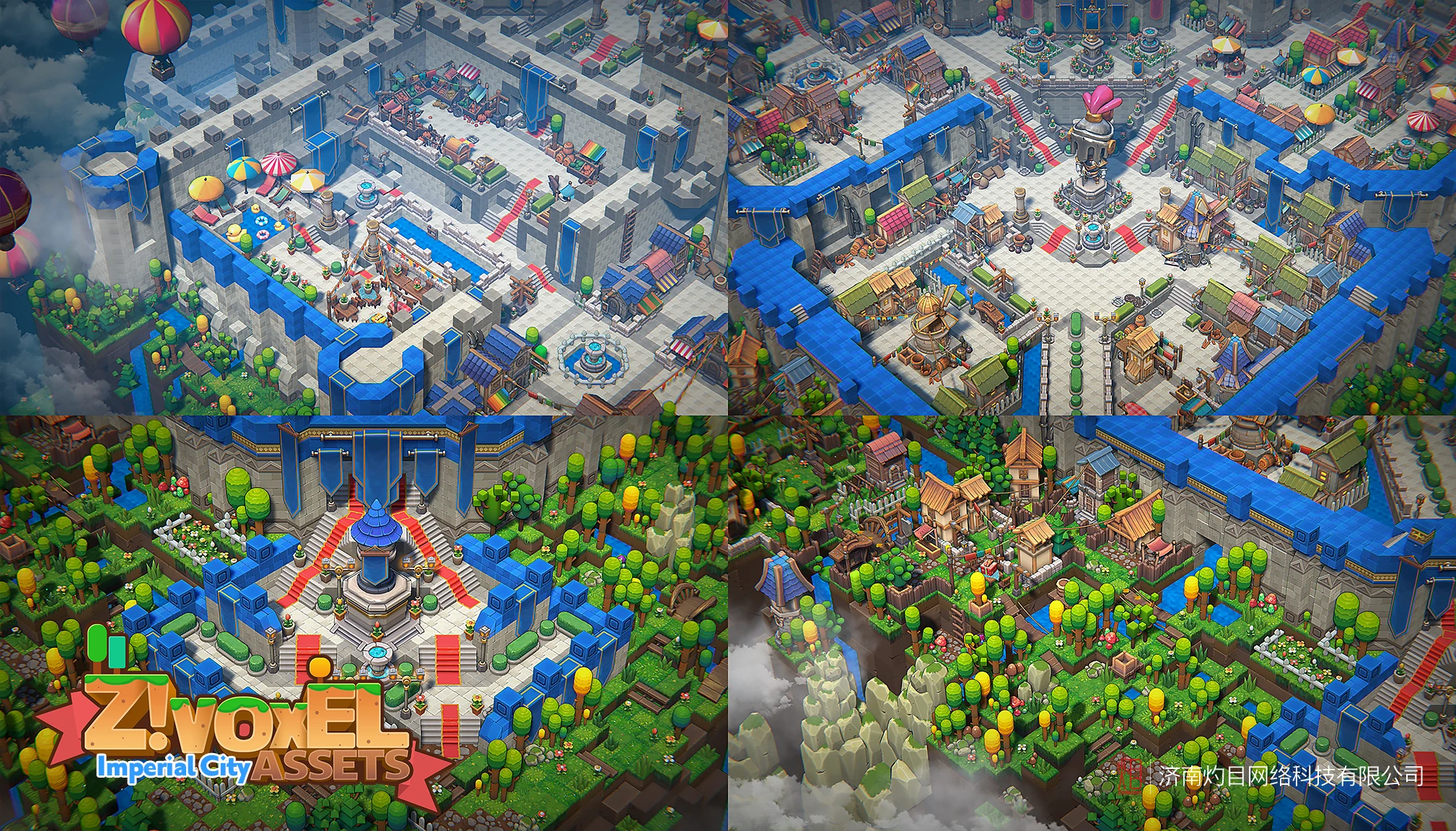 Z ! Voxel Assets - Imperial City gallery image 12